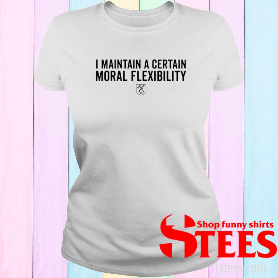 i need moral support but the m is silent shirt