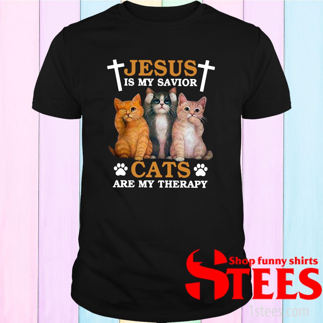 jesus and therapy t shirt