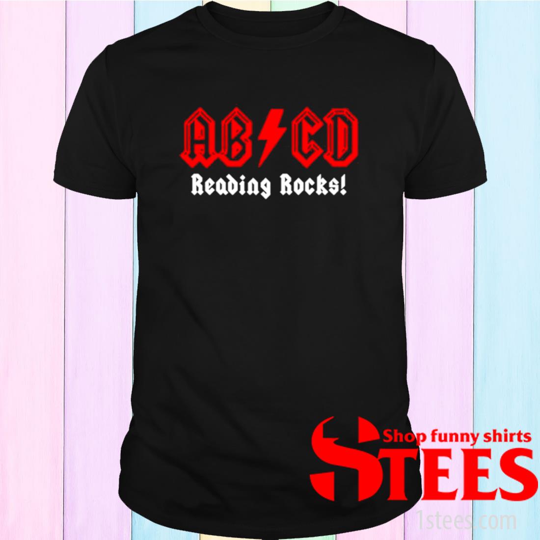 reading rocks t shirt