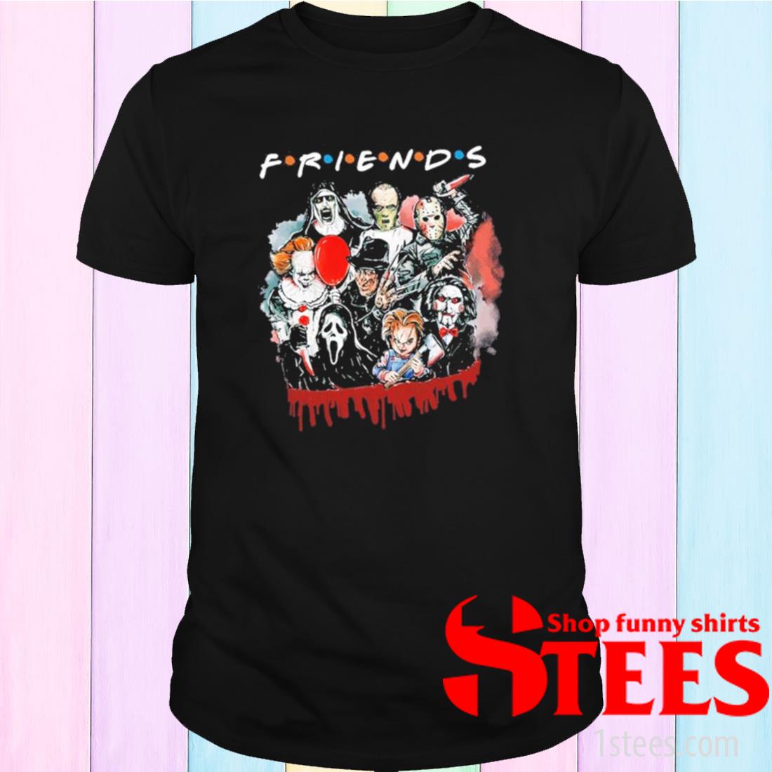 friends shirt with killers