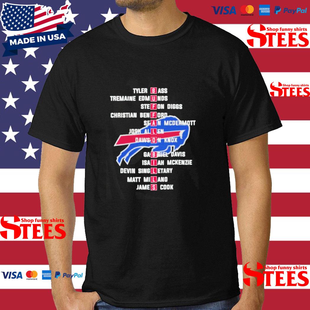 Roster Buffalo Bills 2022 AFC East division Champions shirt, hoodie,  sweater, long sleeve and tank top