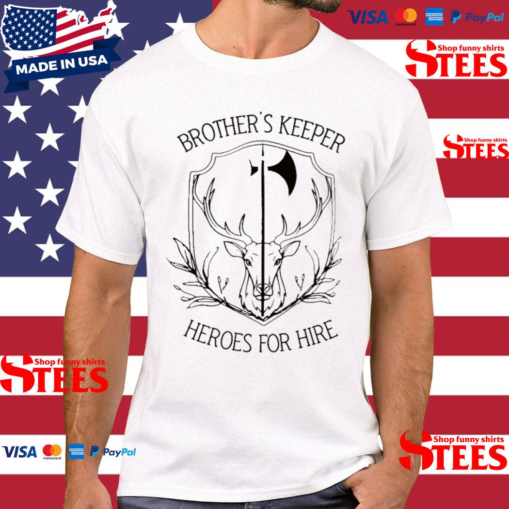 Official christian Navarro Brother's Keeper Heroes For Hire Shirt