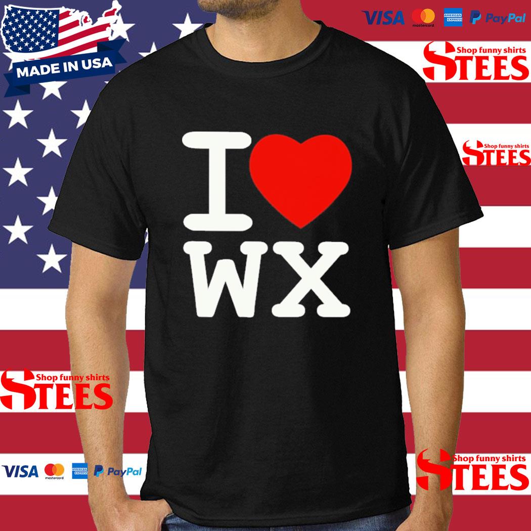 Official I Love WX T-shirt