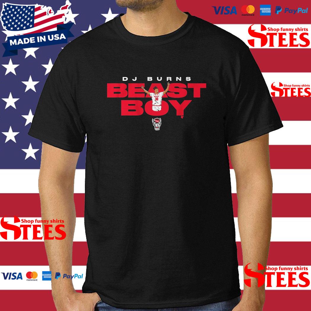 Official Nc State Basketball Dj Burns Beast Boy Shirt