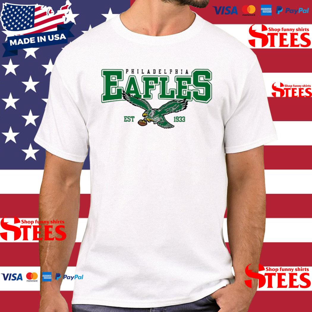 Official Philadelphia Eagles Eafles Est 1933 T-Shirt