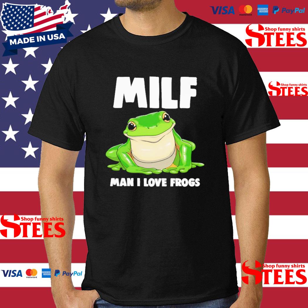 Official susu Jpg Milf Man I Love Frog Shirt