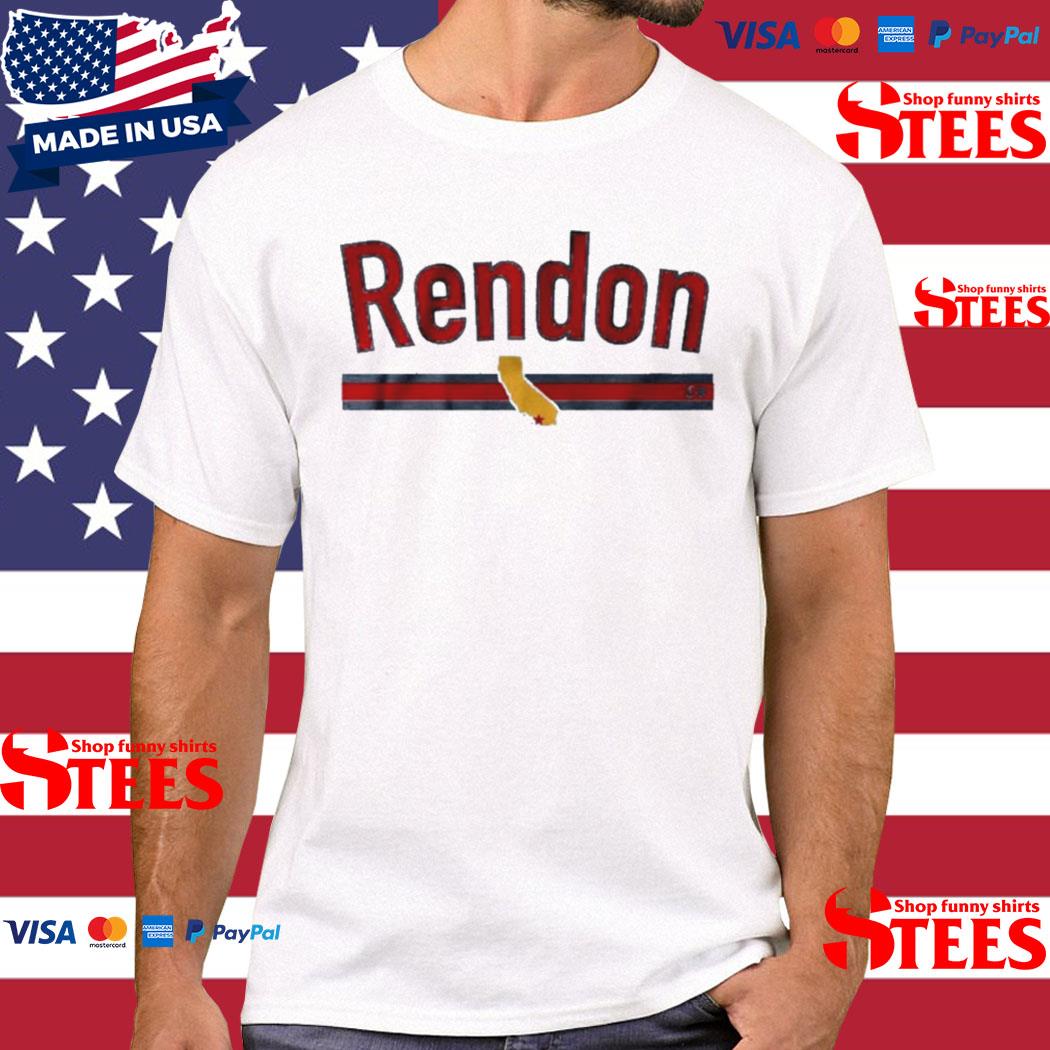 Official Anthony Rendon Map Los Angeles Baseball Shirt