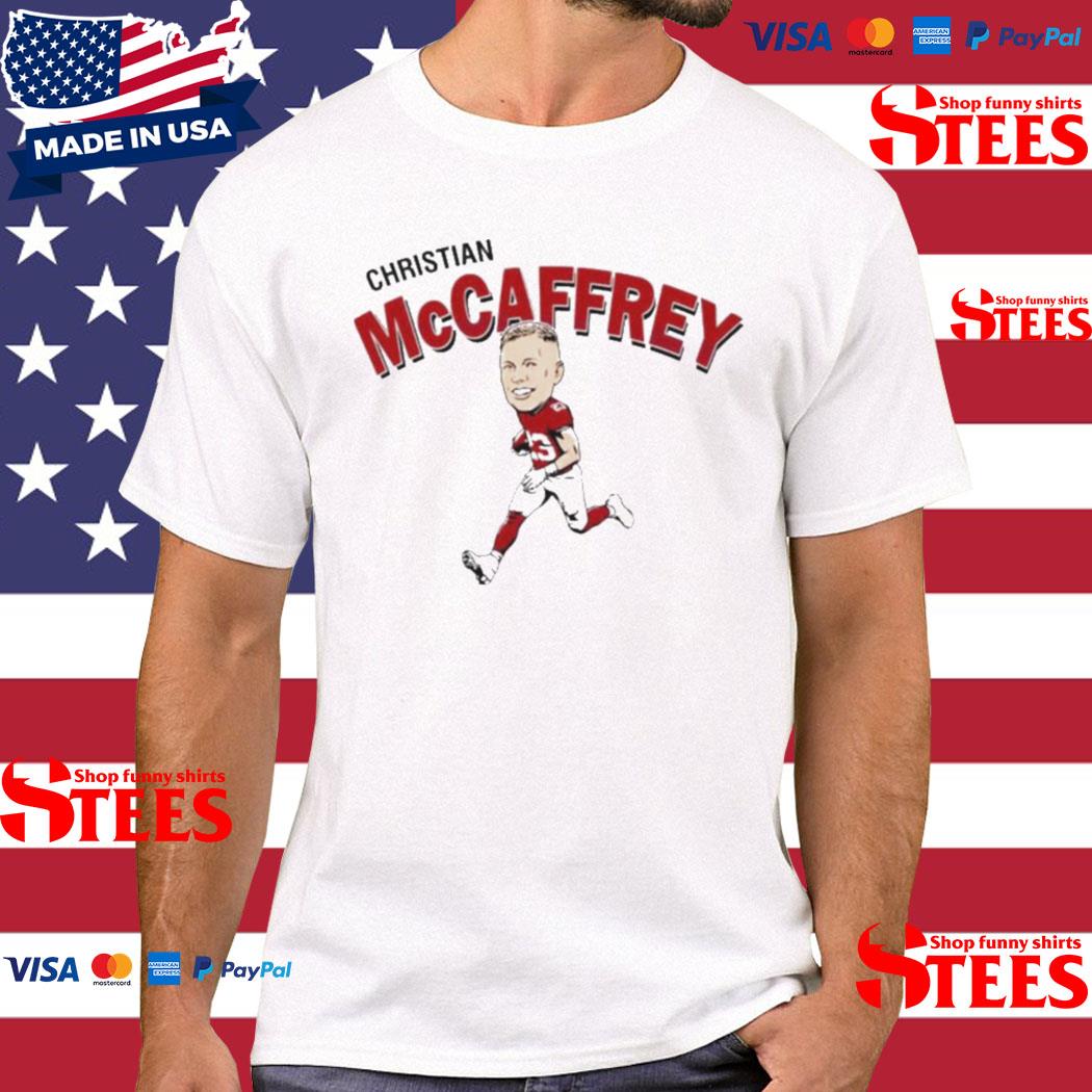 Official Christian Mccaffrey San Francisco 49ers Football Player Shirt