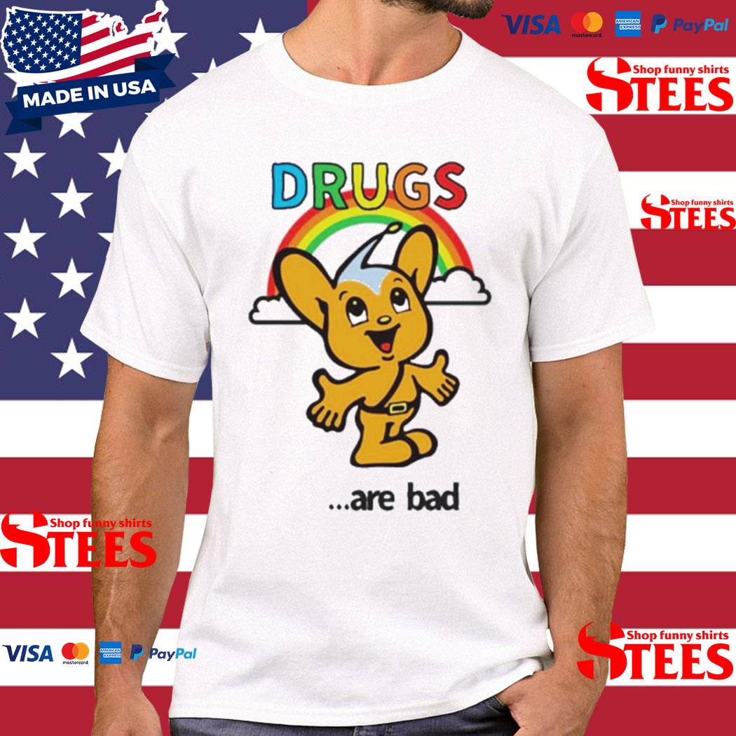 Official Drugs Are Bad Pipo Kun Shirt