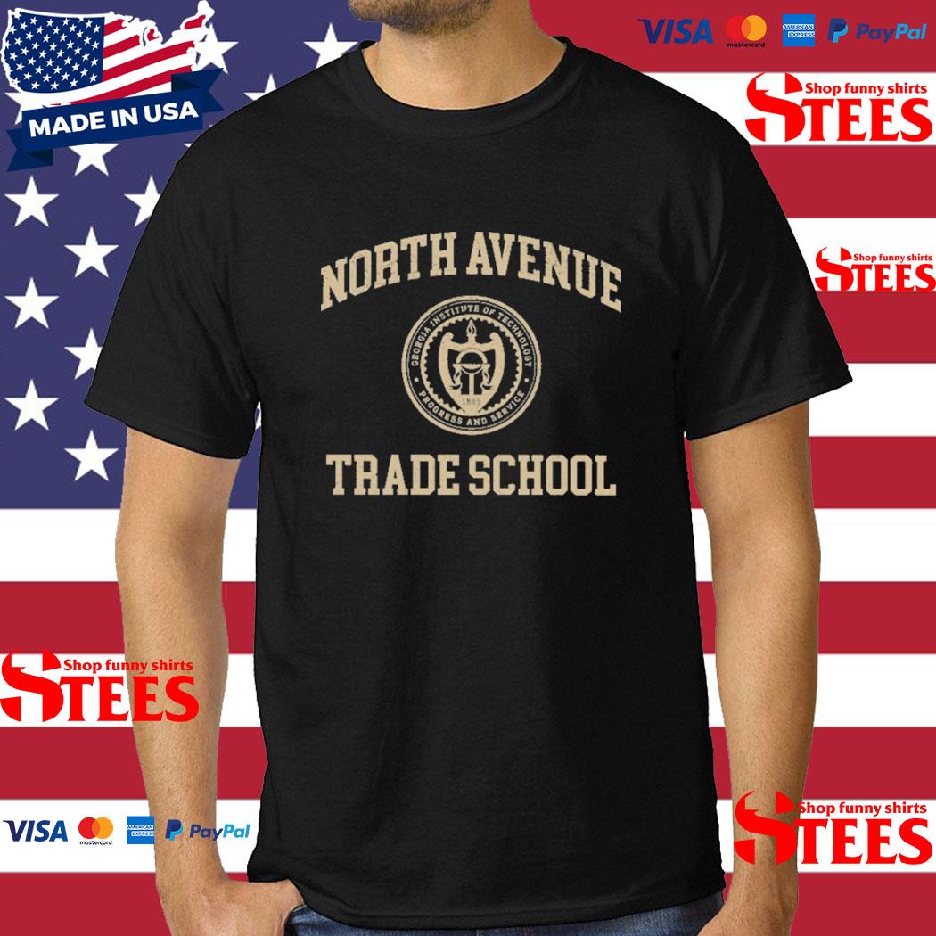 Official Georgia Tech North Avenue Trade School Shirt