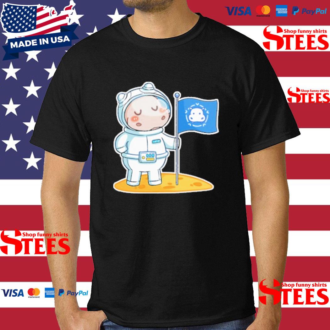 Official Hippo Astronaut T-Shirt