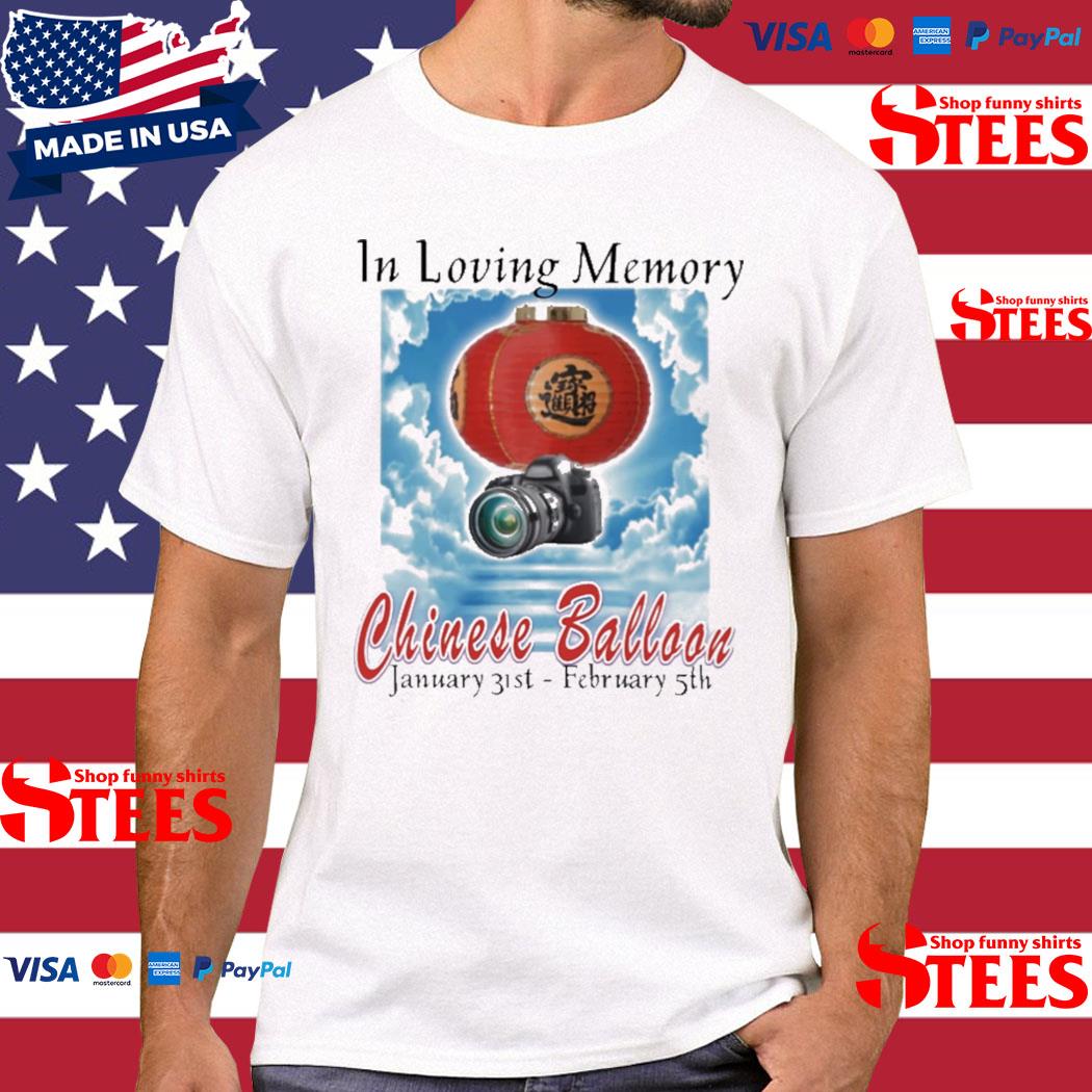 Official in Loving Memory Chinese Balloon Shirt