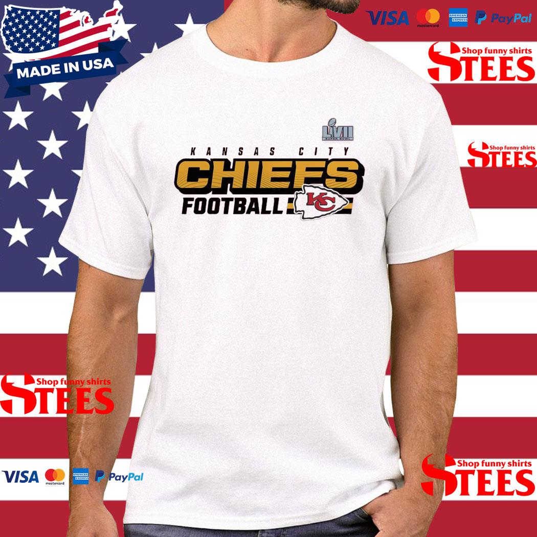 Official Kansas City Chiefs Fanatics Branded Super Bowl Lvii Star Trail T-shirt
