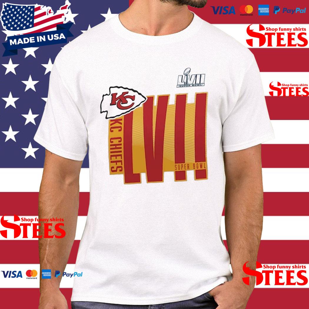 Official Kansas City Chiefs Super Bowl Lvii T-shirt
