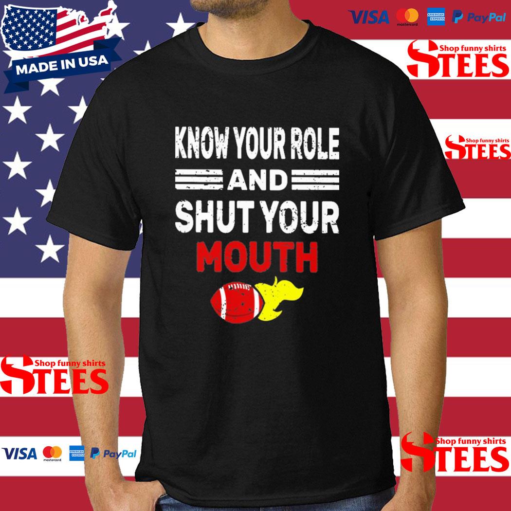 Official kC Know Your Role And Shut Your Mouth T-shirt