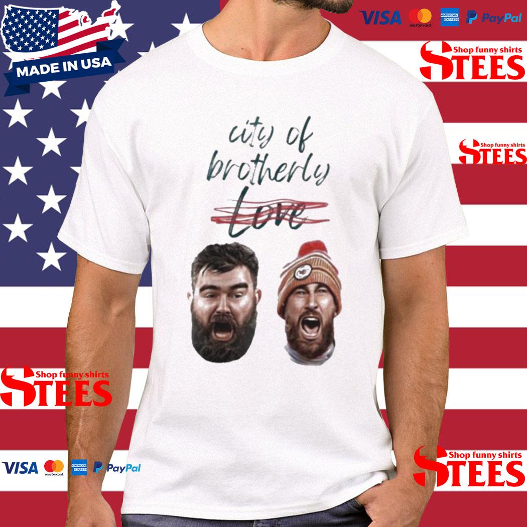 Official Kelce City Of Brothers Love Shirt