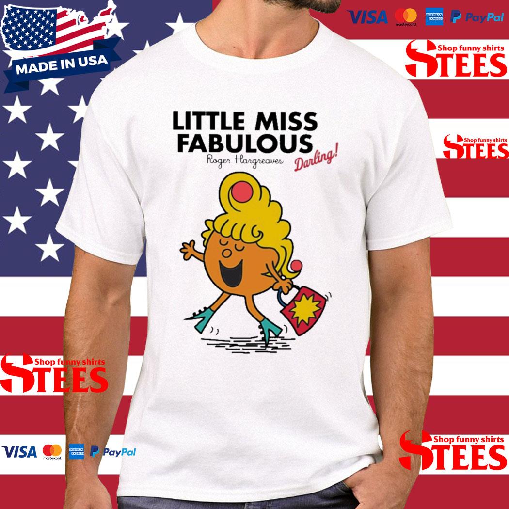 Official Little Miss Fabulous Roger Hargreaves Darling T-Shirt