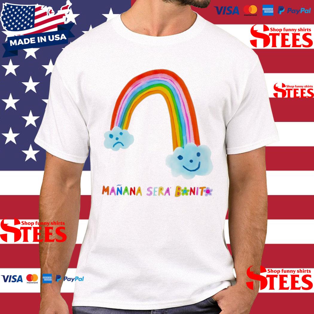 Official Mañana será bonito rainbow T-shirt
