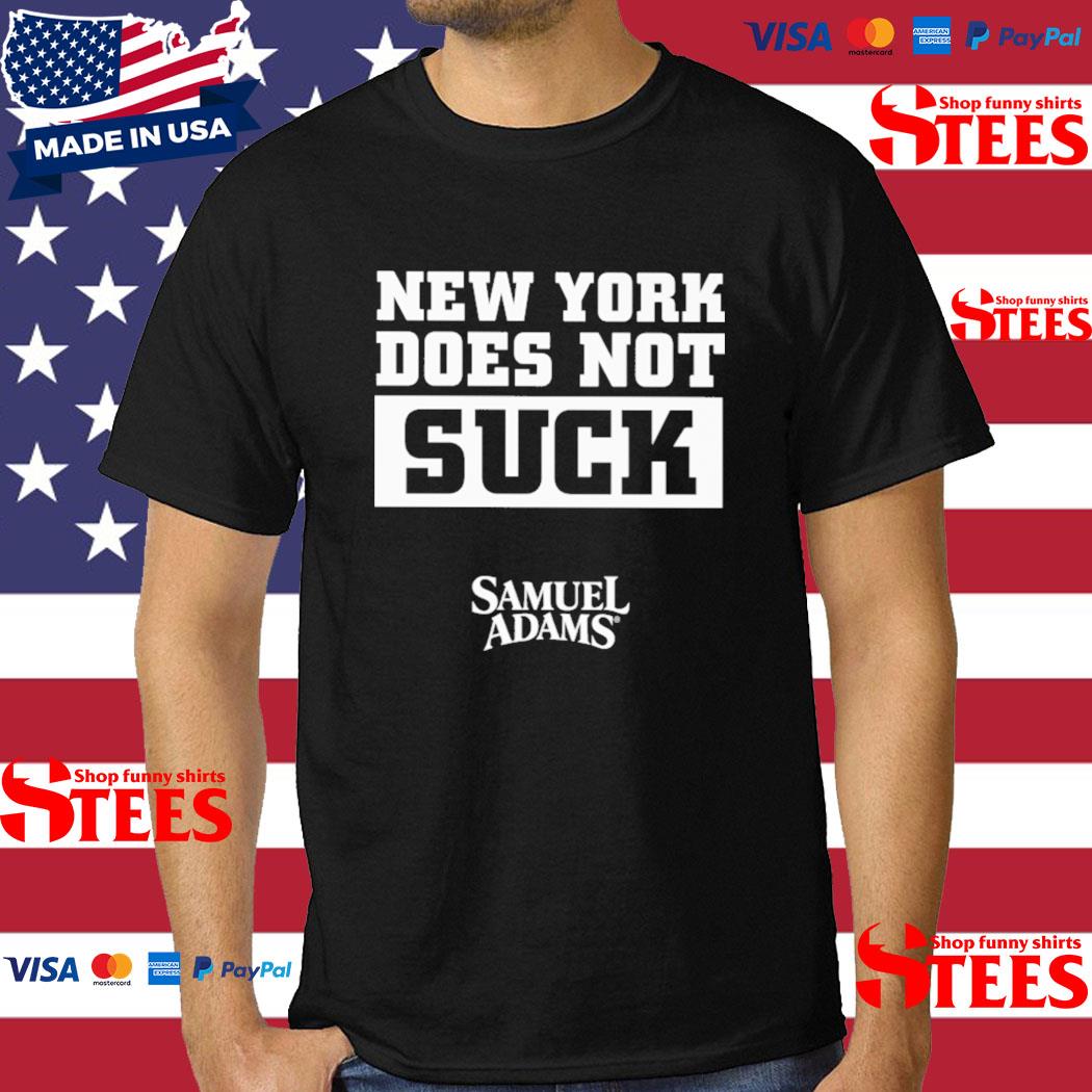 Official New York Does Not Suck Samuel Adams Shirt
