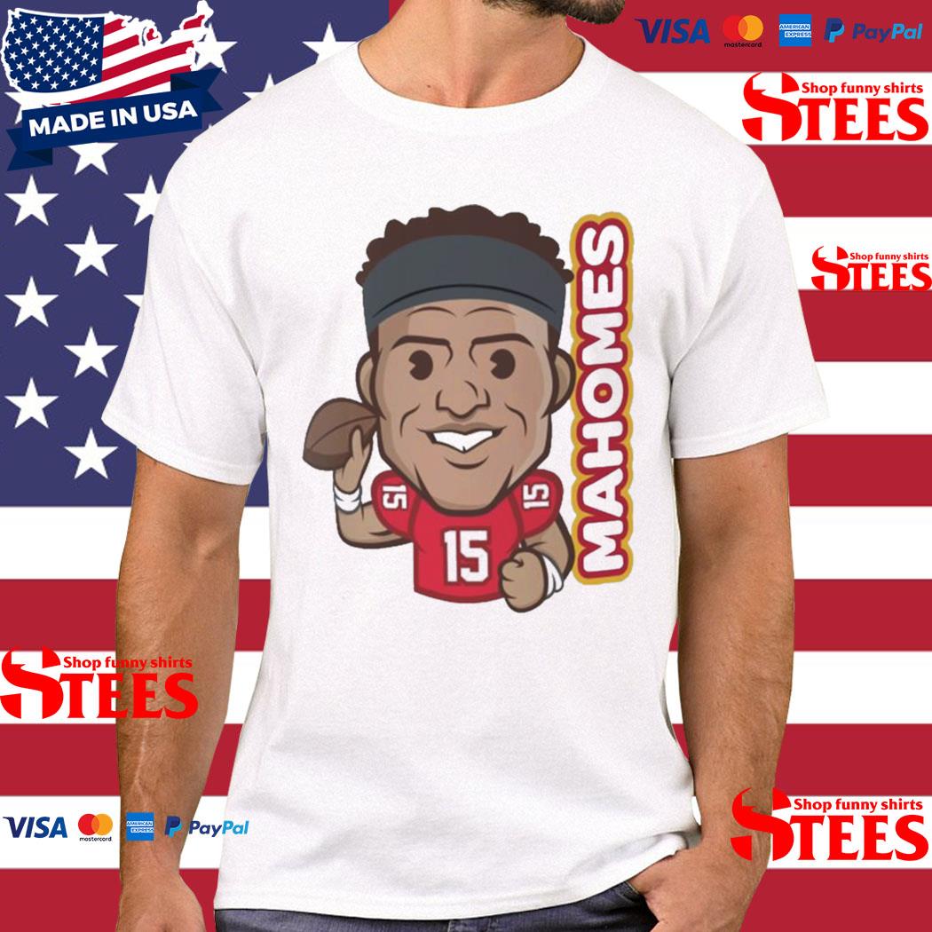Official Patrick Mahomes Kansas City Chiefs Super Bowl Lvii 2023 Player Caricature Shirt