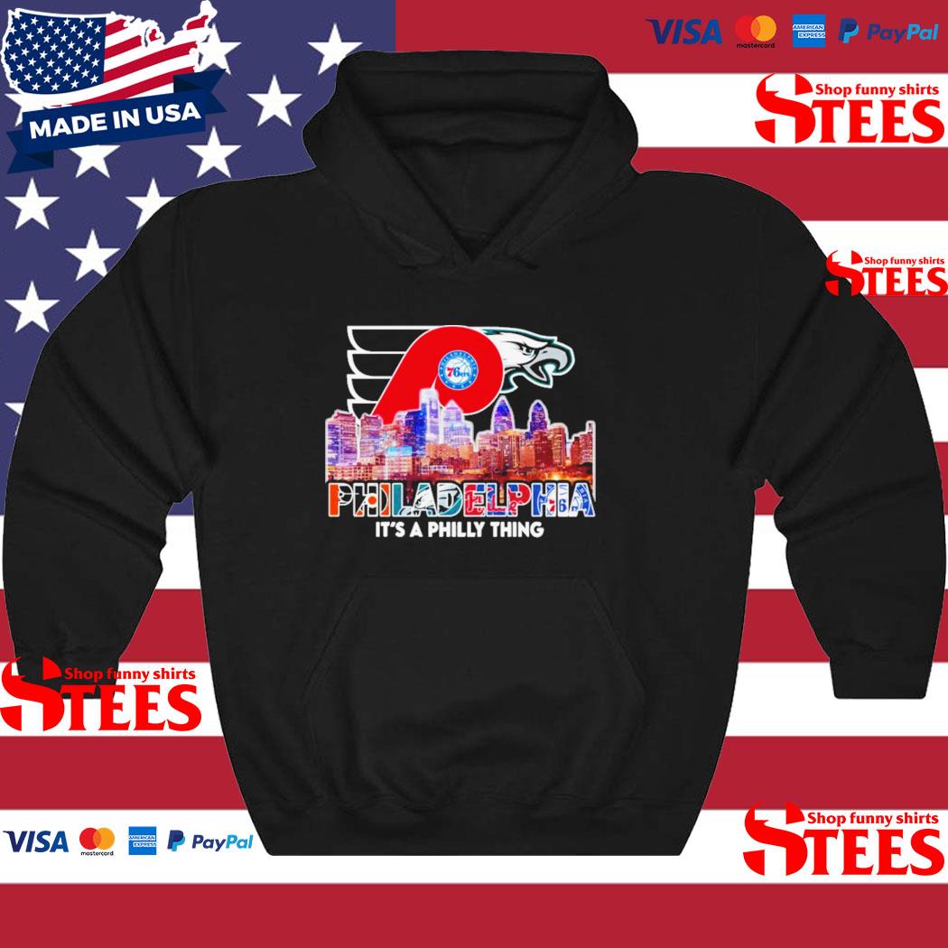 Official Philadelphia sports team skyline it’s a philly thing 2023 T