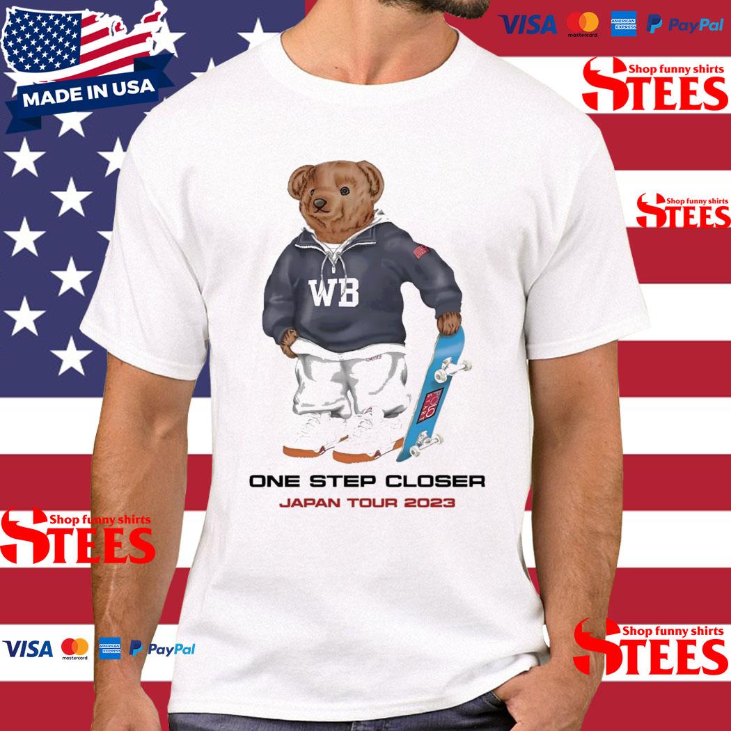 Official polo Bear One Step Closer Japan Tour 2023 T-Shirt