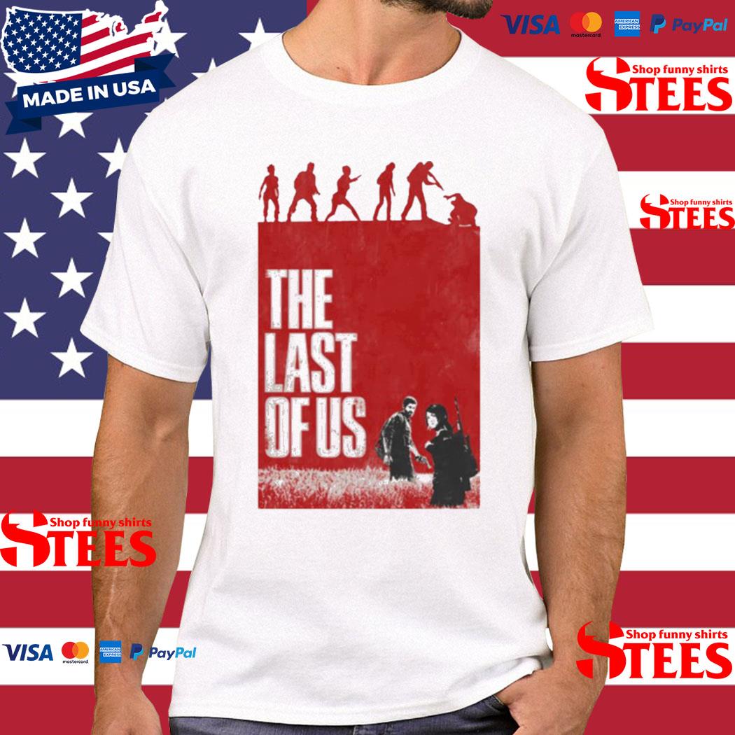 Official Red Art The Last Of Us Series 2023 Shirt