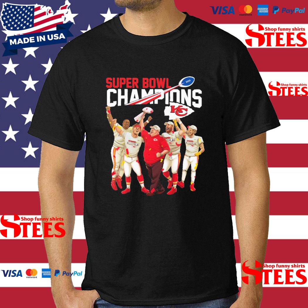 Official Super Bowl LVII 2023 Kansas City Chiefs Champions T-shirt
