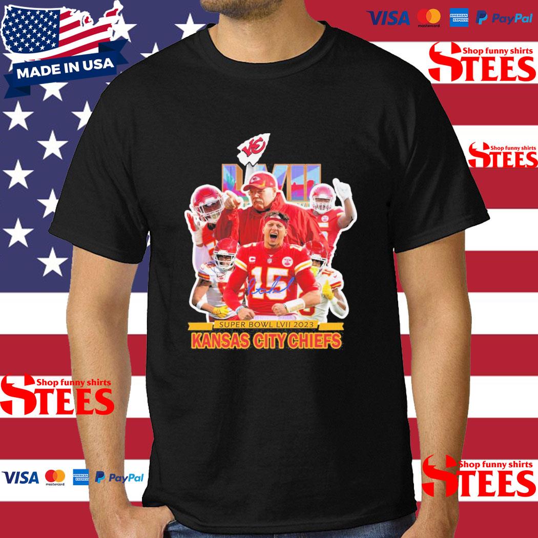 Official Super Bowl LviI 2023 Kansas City Chiefs T-shirt