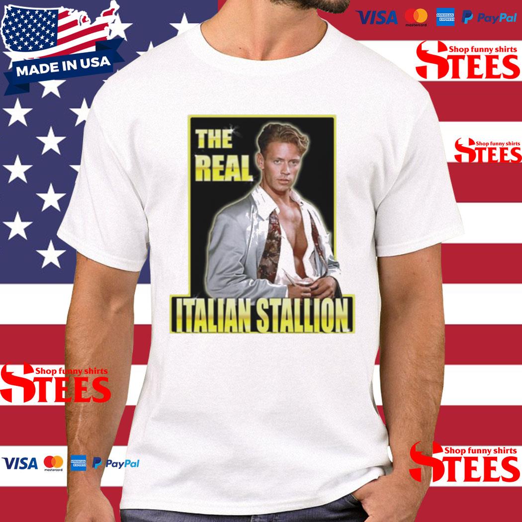 Official The Real Italian Stallion Rocco Siffredi Shirt