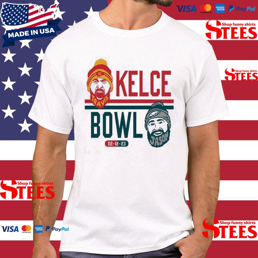 Official travis And Jason Kelce Bowl 2023 T-shirt