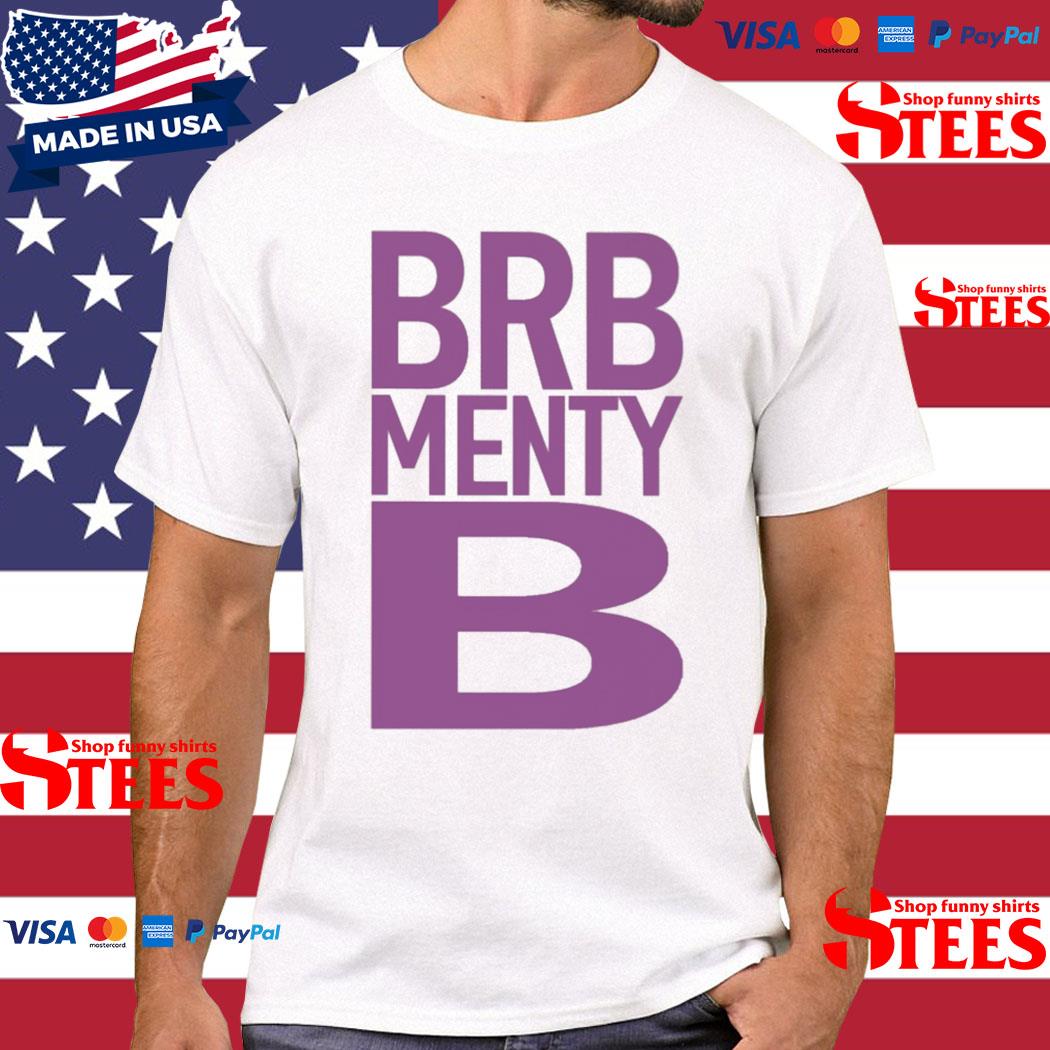 Official Urban outfitters merch BRB menty b T-shirt