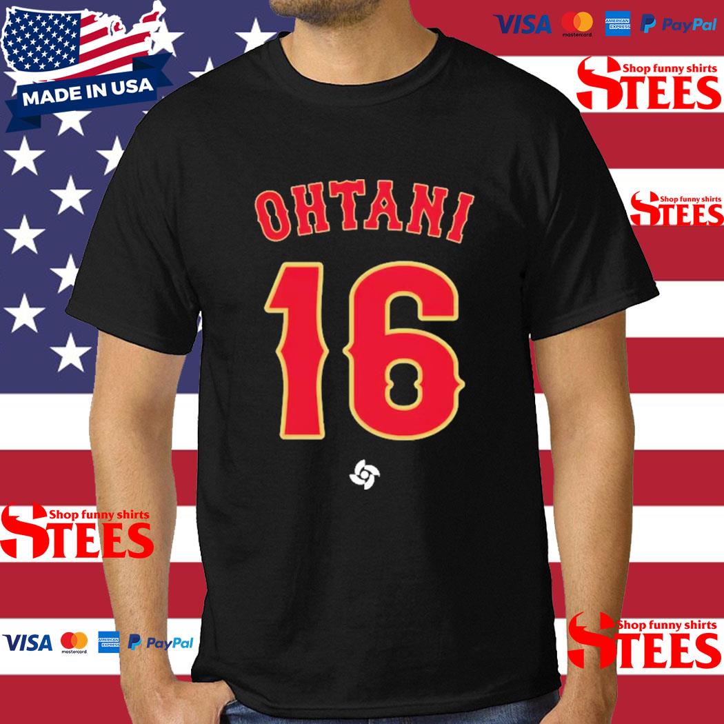 Shohei Ohtani Japan Baseball LEGENDS 2023 World Baseball Classic Name &  Number T-Shirt - Black