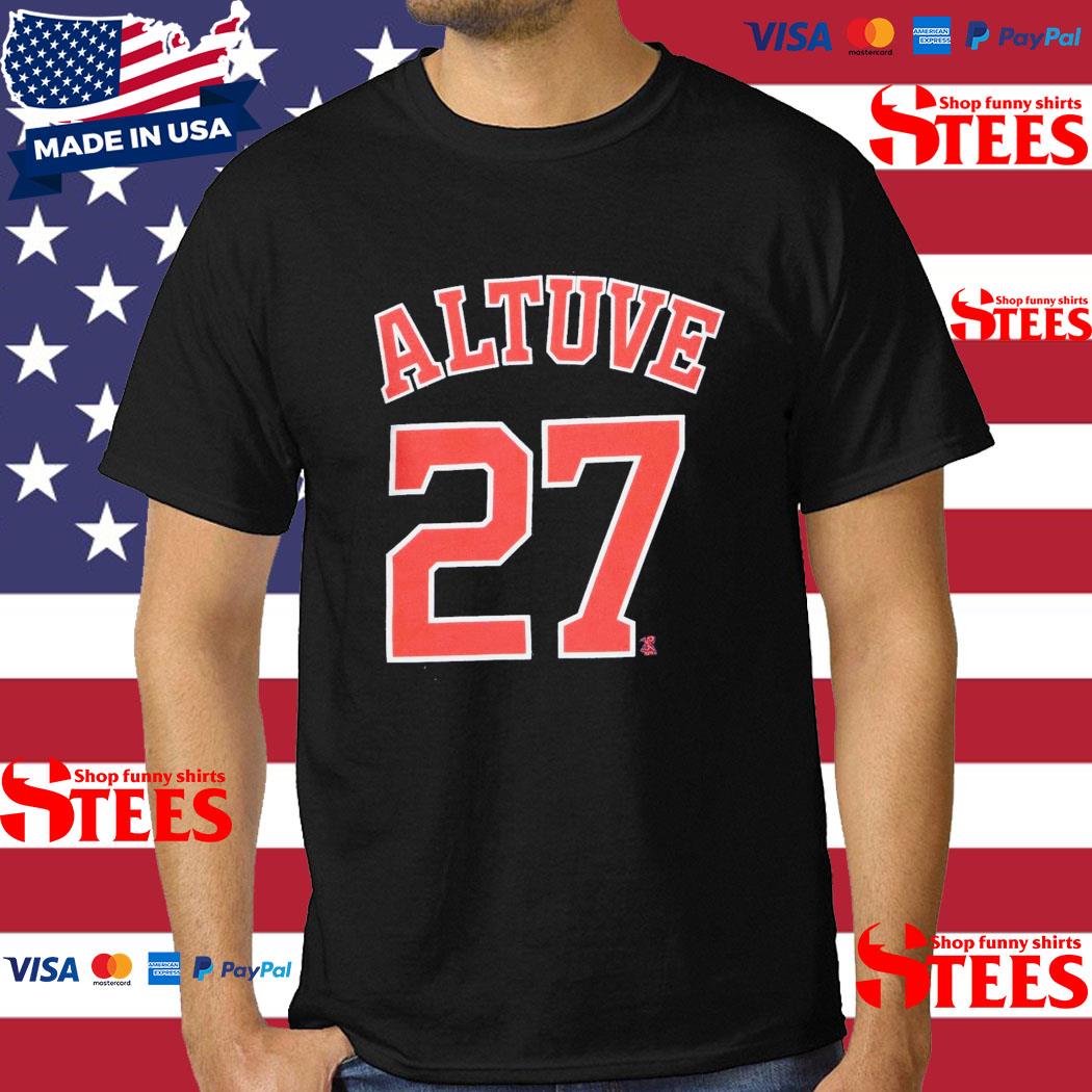 Jose Altuve Houston Astros Nike Name & Number T-Shirt - Navy