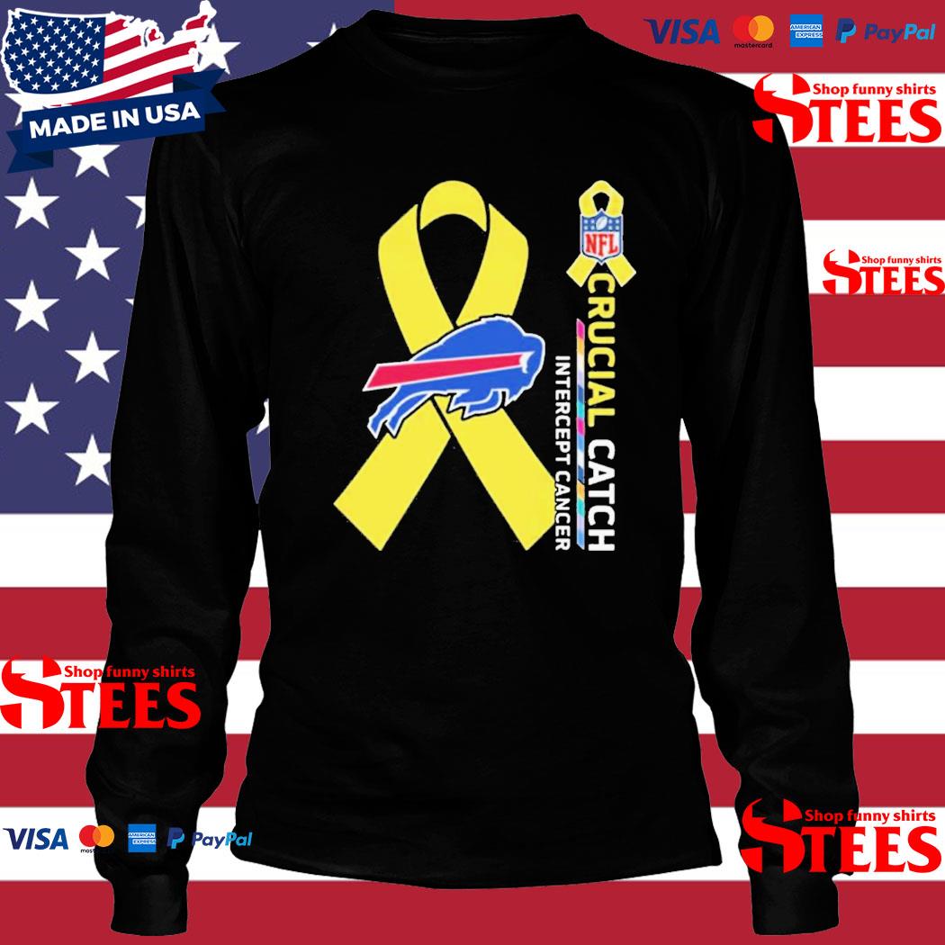 Buffalo Bills Intercept Cancer 2022 Crucial Catch T-Shirt, hoodie, sweater,  long sleeve and tank top