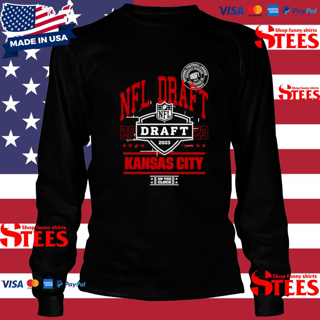 NFL Draft 2023 Kansas City On The Clock shirt, hoodie, sweater, long sleeve  and tank top