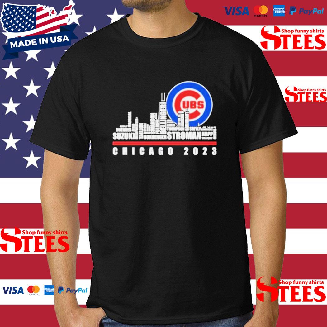 Chicago Cubs Players Chicago 2023 City Shirt, hoodie, sweater, long sleeve  and tank top