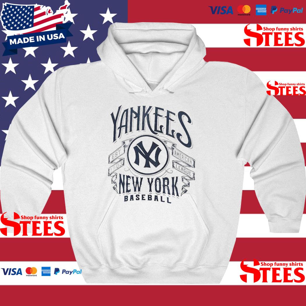 Men's Darius Rucker Collection by Fanatics White New York Yankees  Distressed Rock T-Shirt 