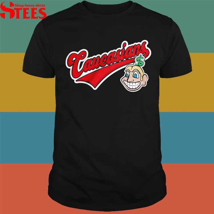 Bomani Jones Cleveland Caucasians Funny Parody T Shirt