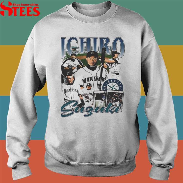 Ichiro Suzuki Seattle Mariners Vintage Shirt, hoodie, sweater, long sleeve  and tank top
