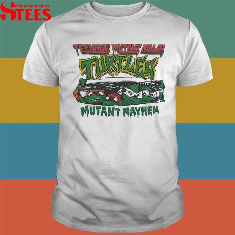 Tmnt Mutant Mayhem Retro Nickelodeon Ninja Turtles T-shirt