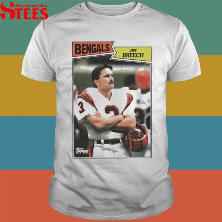 Official CincinnatI bengals jim breech retro T-shirt, hoodie, tank