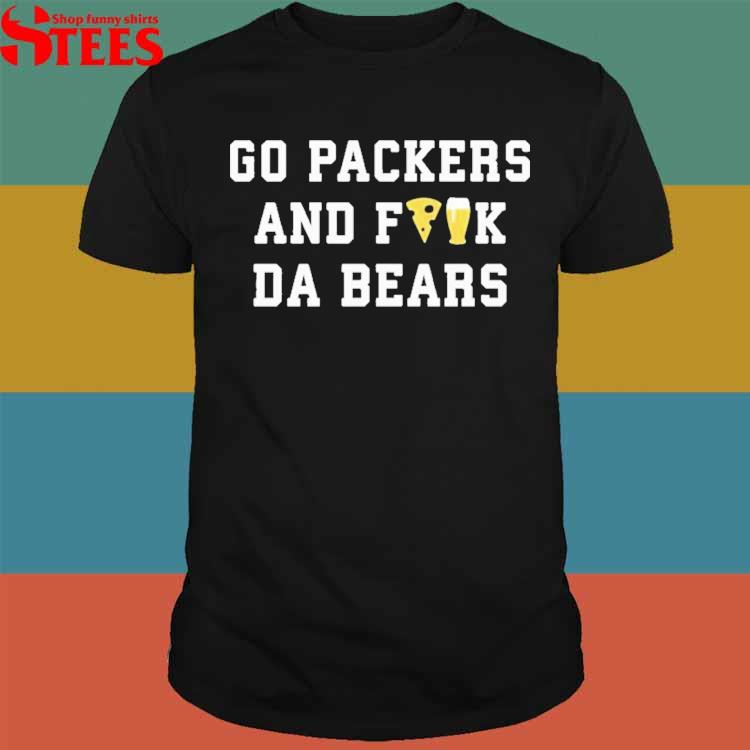 Aj Dillon wear go packers and fuck da bears shirt, hoodie, sweatshirt,  ladies tee and tank top