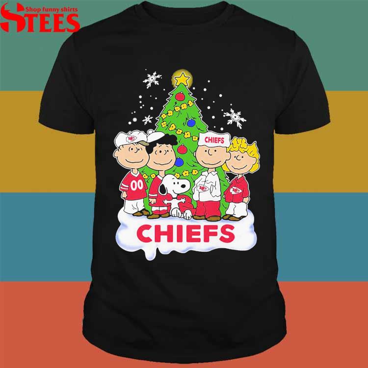 Official Kansas City Chiefs Snoopy Peanuts Christmas Shirt, hoodie, tank  top, sweater and long sleeve t-shirt