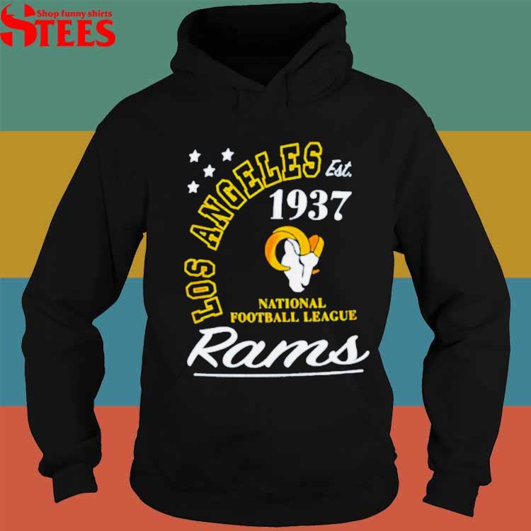 Los angeles rams est 1937 national football league shirt, hoodie, sweater,  long sleeve and tank top