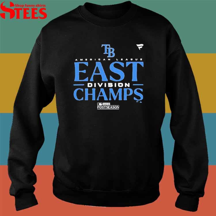 Tampa Bay Rays Al American League East Division Champions 2023 T-Shirt,  hoodie, sweater and long sleeve