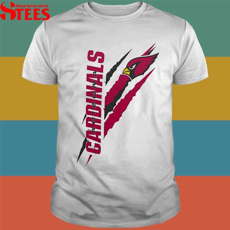 Arizona Cardinals Starter Color Scratch T-Shirt - NextlevelA