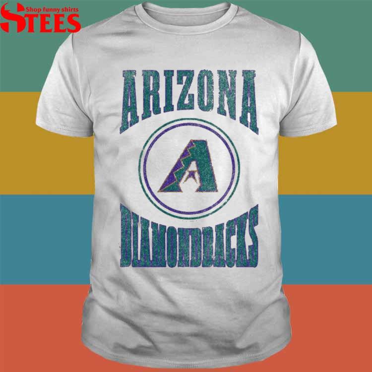 Mitchell & Ness Arched Logo Slub LS Tee Arizona Diamondbacks