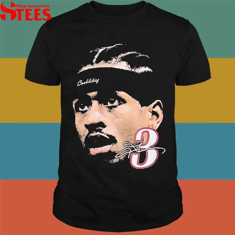 Bryce Harper Wear Allen Iverson T-Shirt