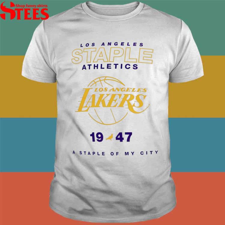 Official Los Angeles Lakers NBA x Staple Home Team T-Shirt, hoodie,  sweater, long sleeve and tank top